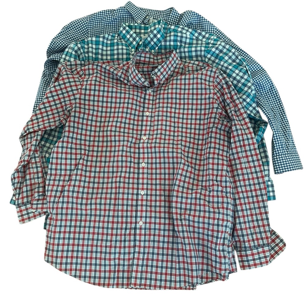 3 L.L. Bean Men's button down shirts